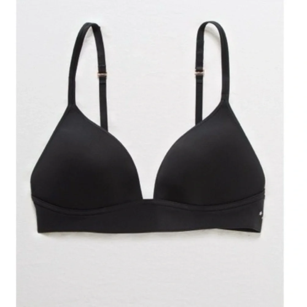 Aerie Black Real Me Full Coverage Bra - Picture 1 of 8